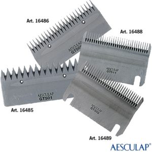 PETTINE PER TOSATRICE AESCULAP MODELLO GT505 23 DENTI IN ACCIAIO