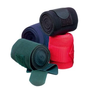 SET 4 FASCE PILE CON ELASTICO CON CHIUSURA IN VELCRO COLORE NERO