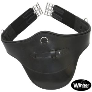 SOTTOPANCIA PARARAMPONI CUOIO FIBBIE ACCIAIO INOX