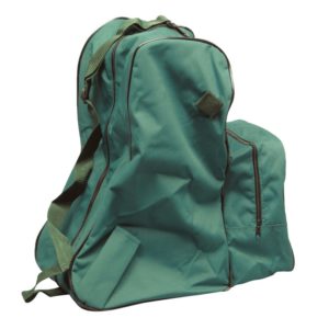 BORSA PER STIVALI/CAP/FRUSTINO SINTETICA CON TRACOLLA COLORE VERDE